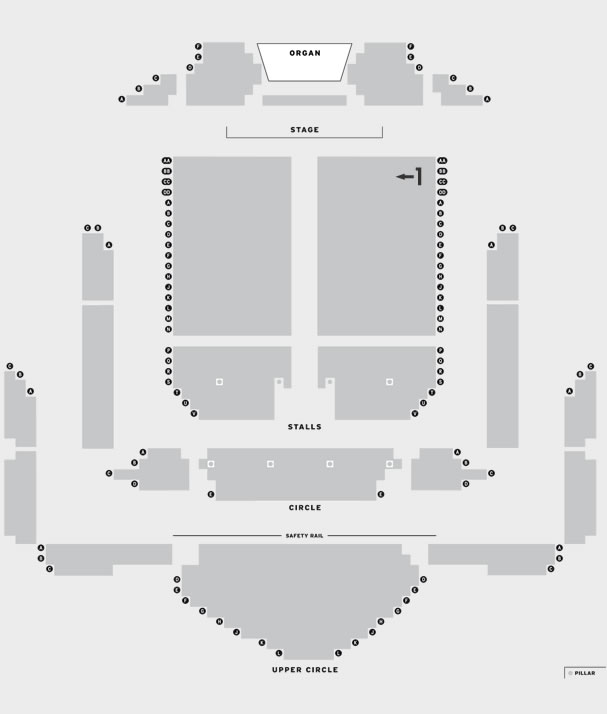 Victoria Hall Stoke-on-Trent Seating Plan