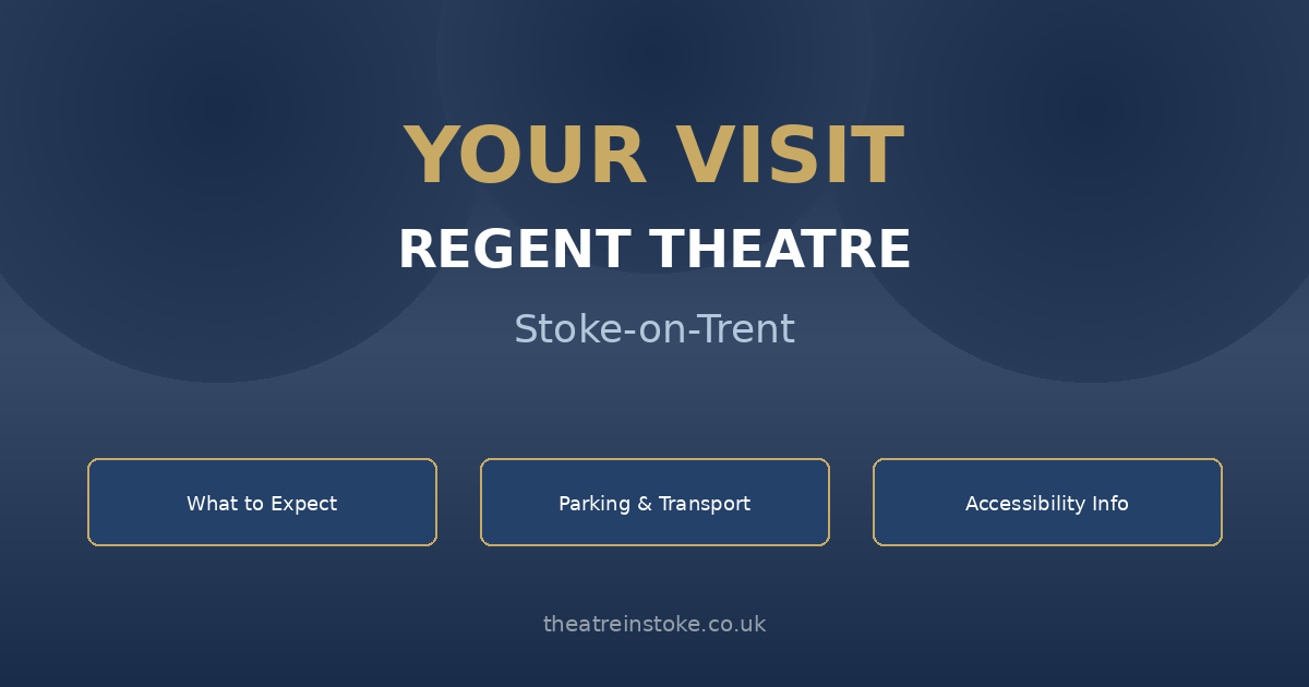 Regent Theatre Stoke-on-Trent Visitor Guide